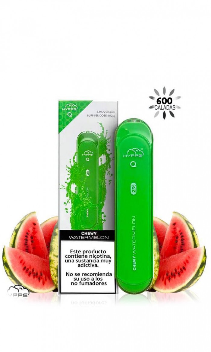 Pod desechable Hype Q 600c - Chewy Watermelon