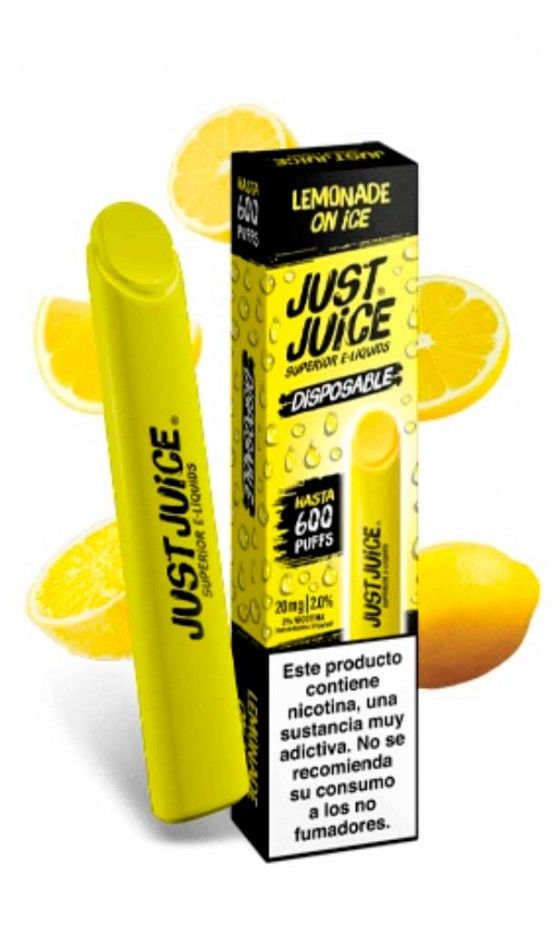 POD descartável Just Juice 600c - Lemonade On Ice