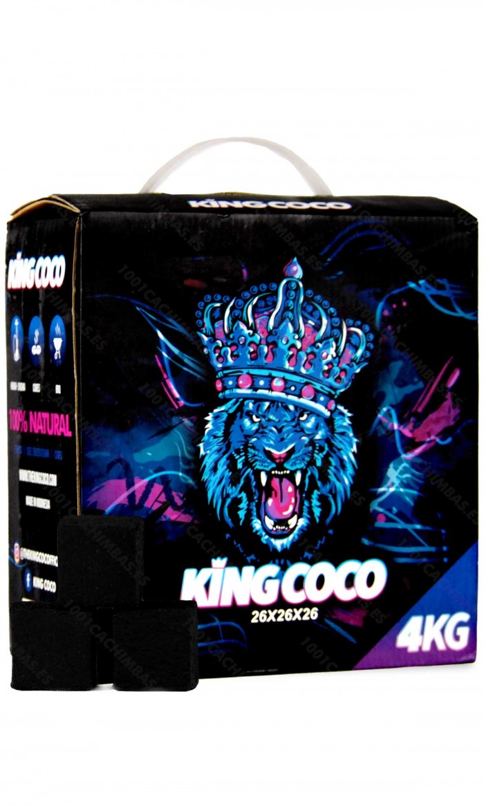 Carbón Natural - King Coco Pack 4Kg