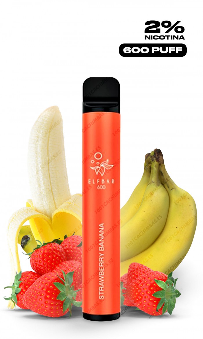 POD Desechable Elfbar 600C - Strawberry Banana