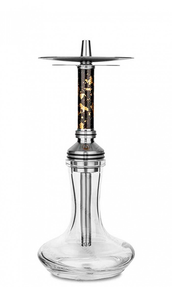 Cachimba Steamulation Xpansion Mini - Carbon Gold Leaf