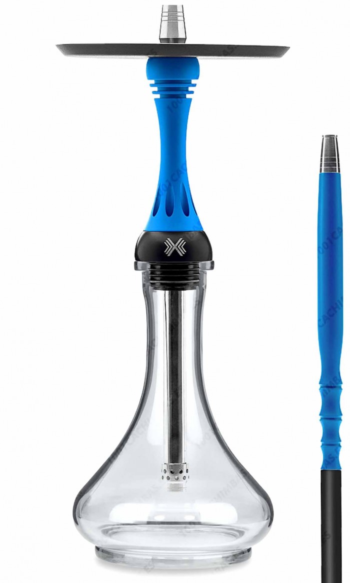 Cachimba Alpha Hookah Model X - Blue Matte