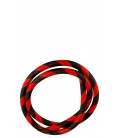Tubo de mangueira Soft Stripped - Black/Red