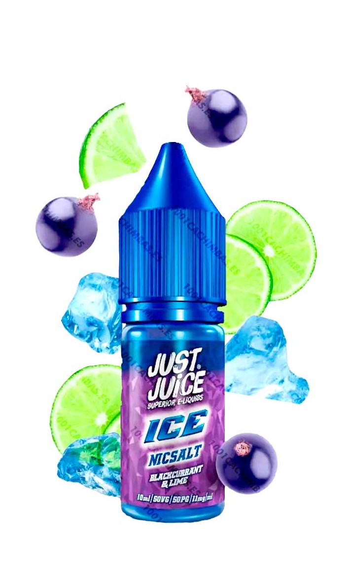 Just Juice Nic Salt ICE 5mg - Blackcurrant Lime