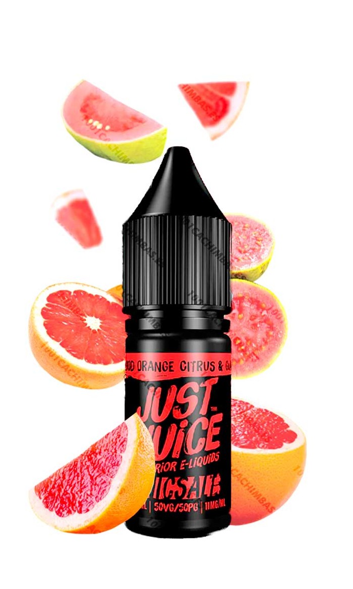 Just Juice Nic Salt - Blood Orange Citrus & Guava