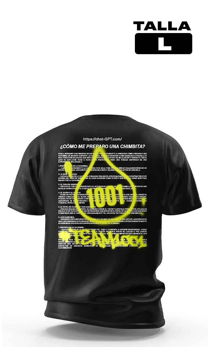 Camiseta 1001 ChatGPT - Talla L