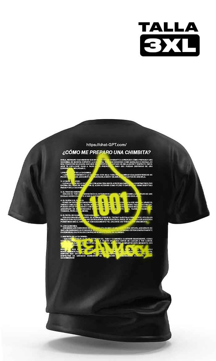 Camiseta 1001 ChatGPT - Talla 3XL