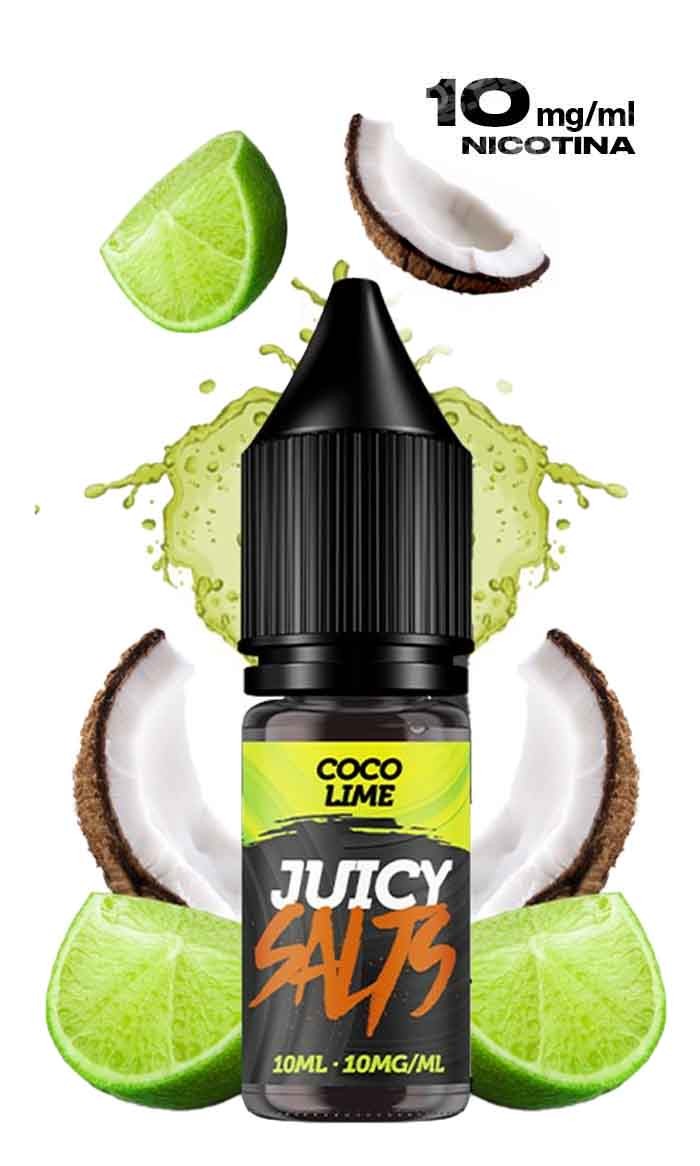Sales de Nicotina Juicy 10mg - Coco Lime