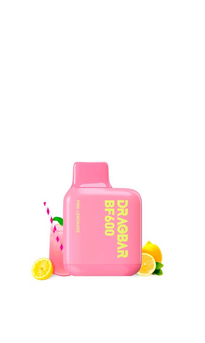 POD Descartável Dragbar BF600 - Pink Lemonade